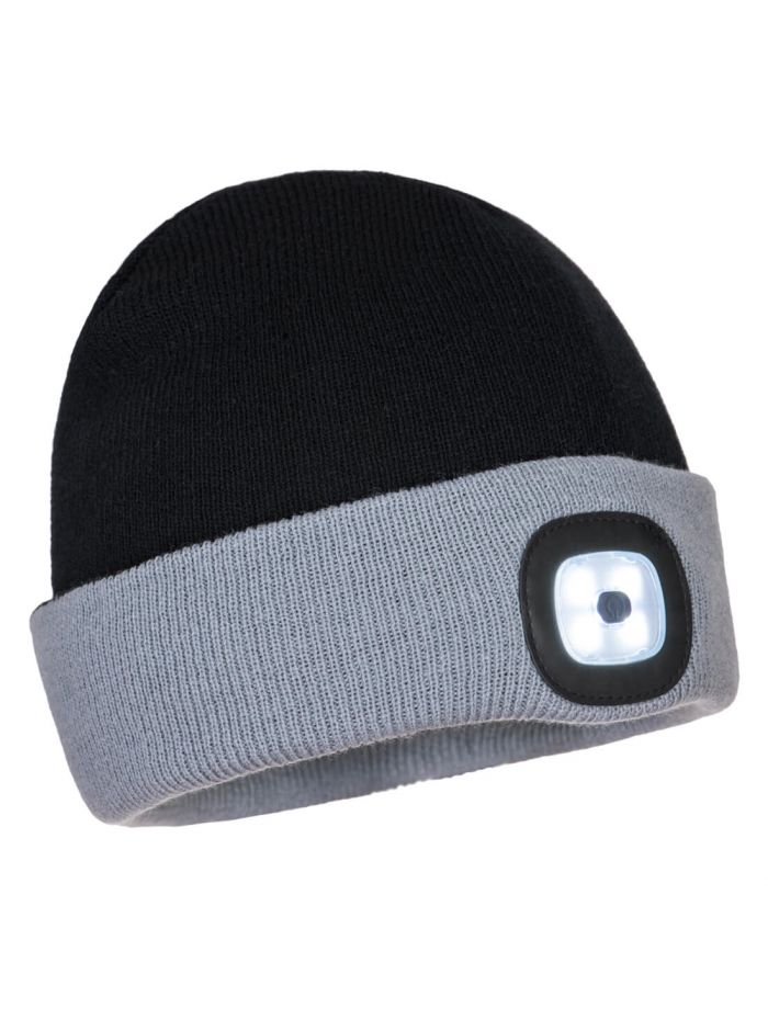 led rechargeable beanie