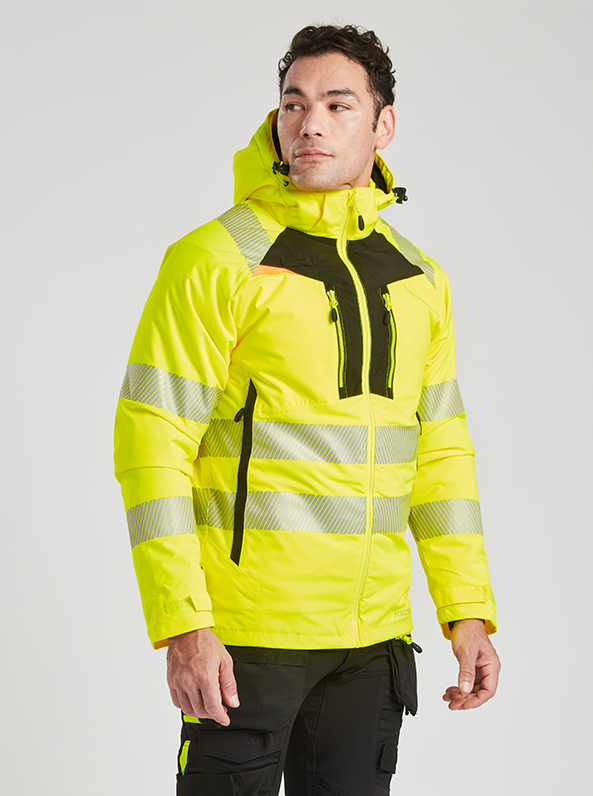 Portwest DX4 Hi-Vis Winter Jacket | UK P.P.E